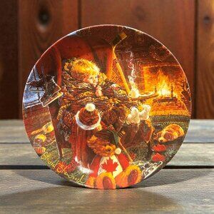 Vintage Collector Plate “Toasty Warm” by Stewart Sherwood,
